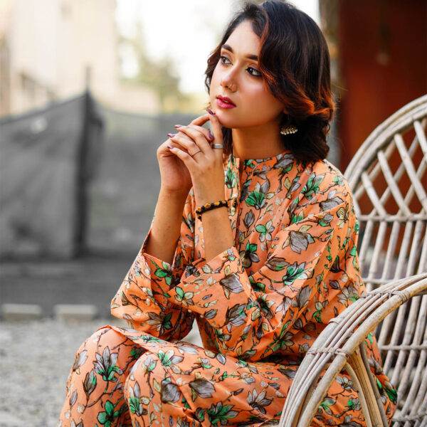 Peach Blossom 2-Piece Printed - Image 6